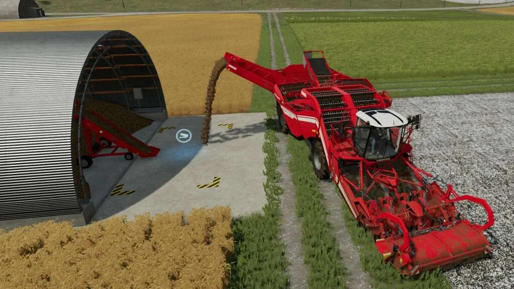 Root Crop Storage v1.0 FS22 FS22 Mod Free Download