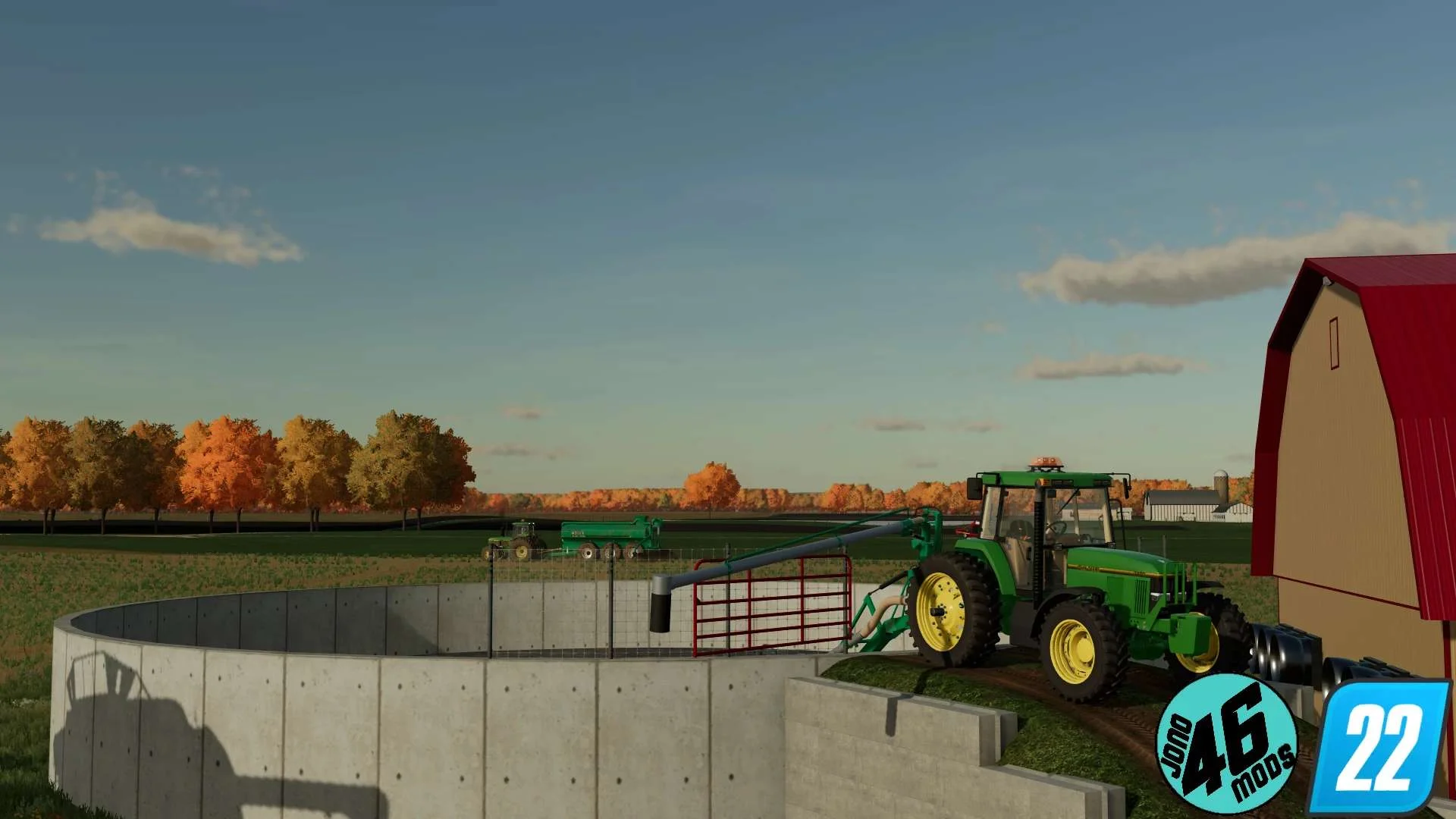 Round Manure Pits Pack v1.0 FS22 FS22 Mod Free Download