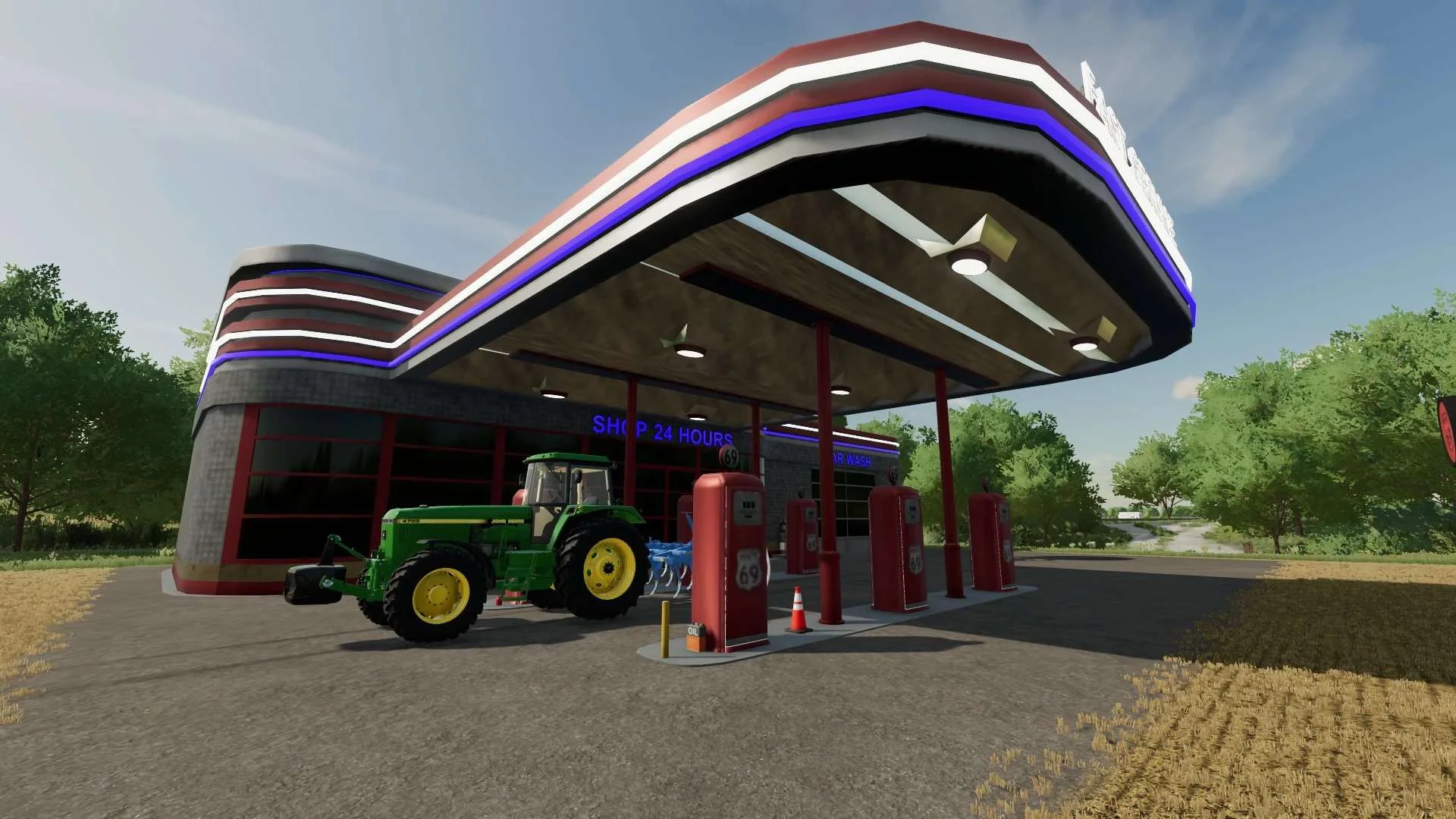 Rt 69 Gas Station v1.0 FS22