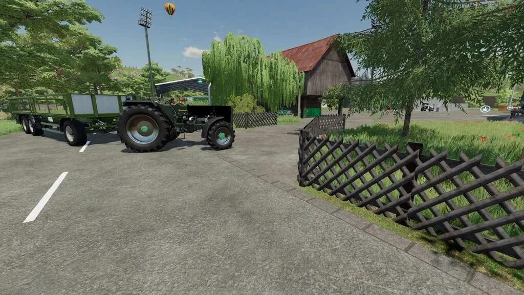 Rustic Fence v1.0.1 FS22 FS22 Mod Free Download