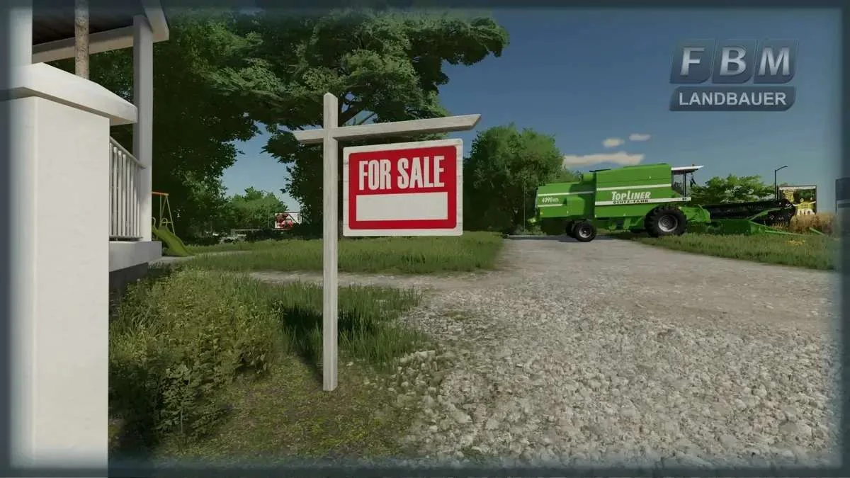Sale Sign US v1.0 FS22 FS22 Mod Free Download