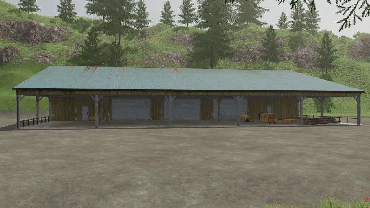 Sawmill Platinum v1.0 FS22 FS22 Mod Free Download
