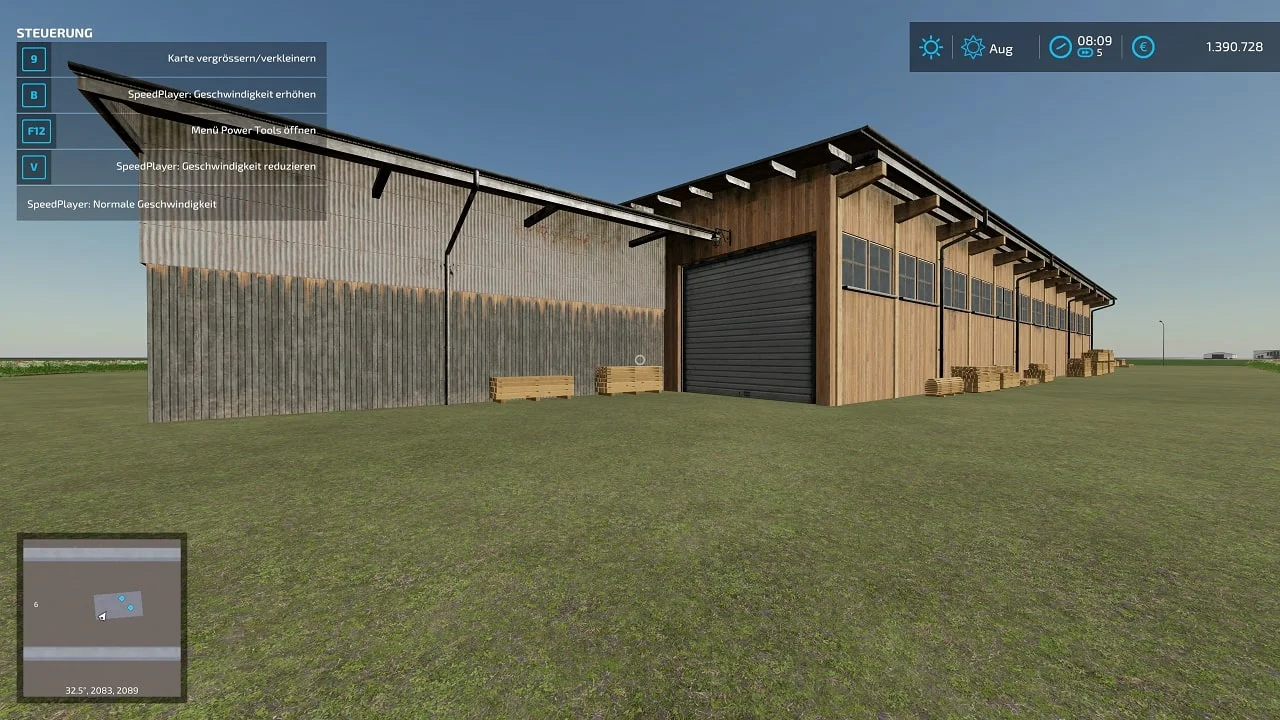 Sawmill v2.0 FS22 FS22 Mod Free Download