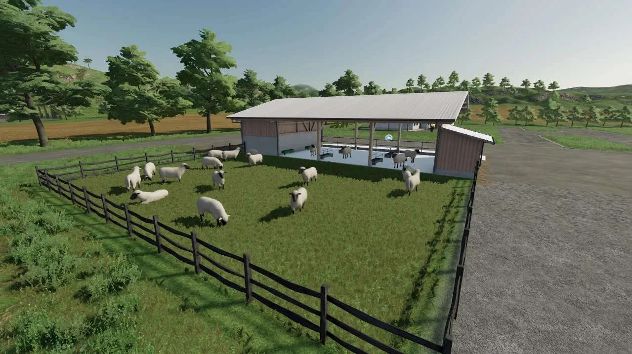 SC White Sheep v1.0 FS22 FS22 Mod Free Download