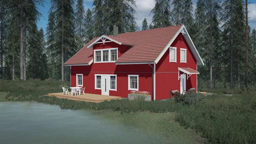 Scandinavian House v1.0 FS22 FS22 Mod Free Download