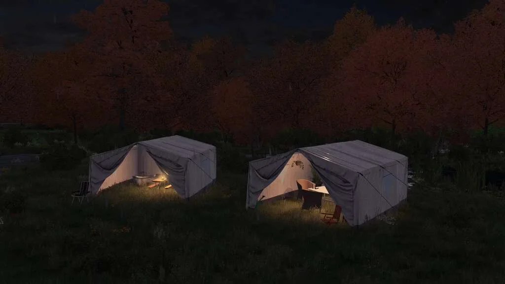 Seasonal Tents v1.0.0.1 FS22