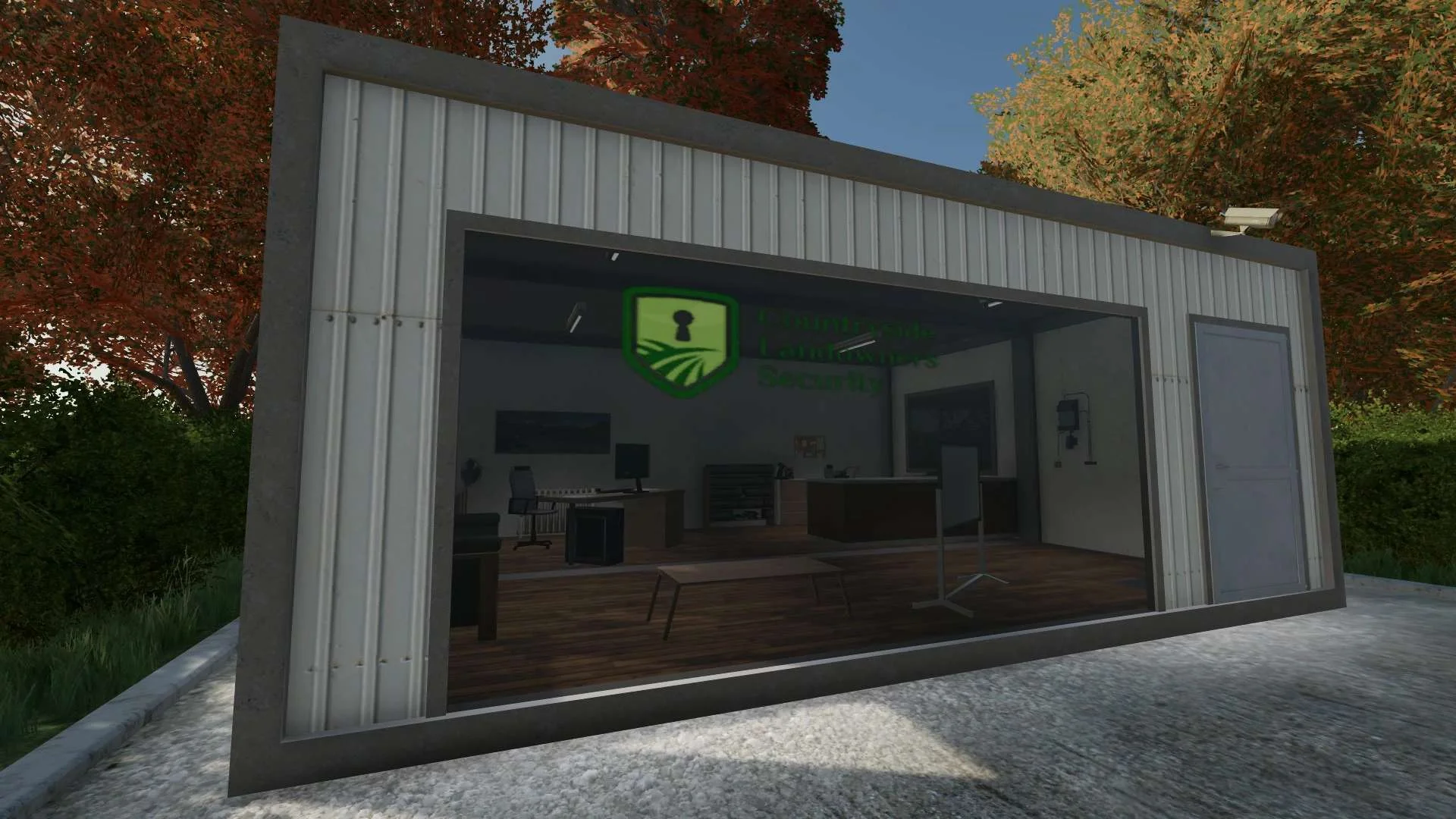 Security Container V1.0.1 FS22 FS22 Mod Free Download