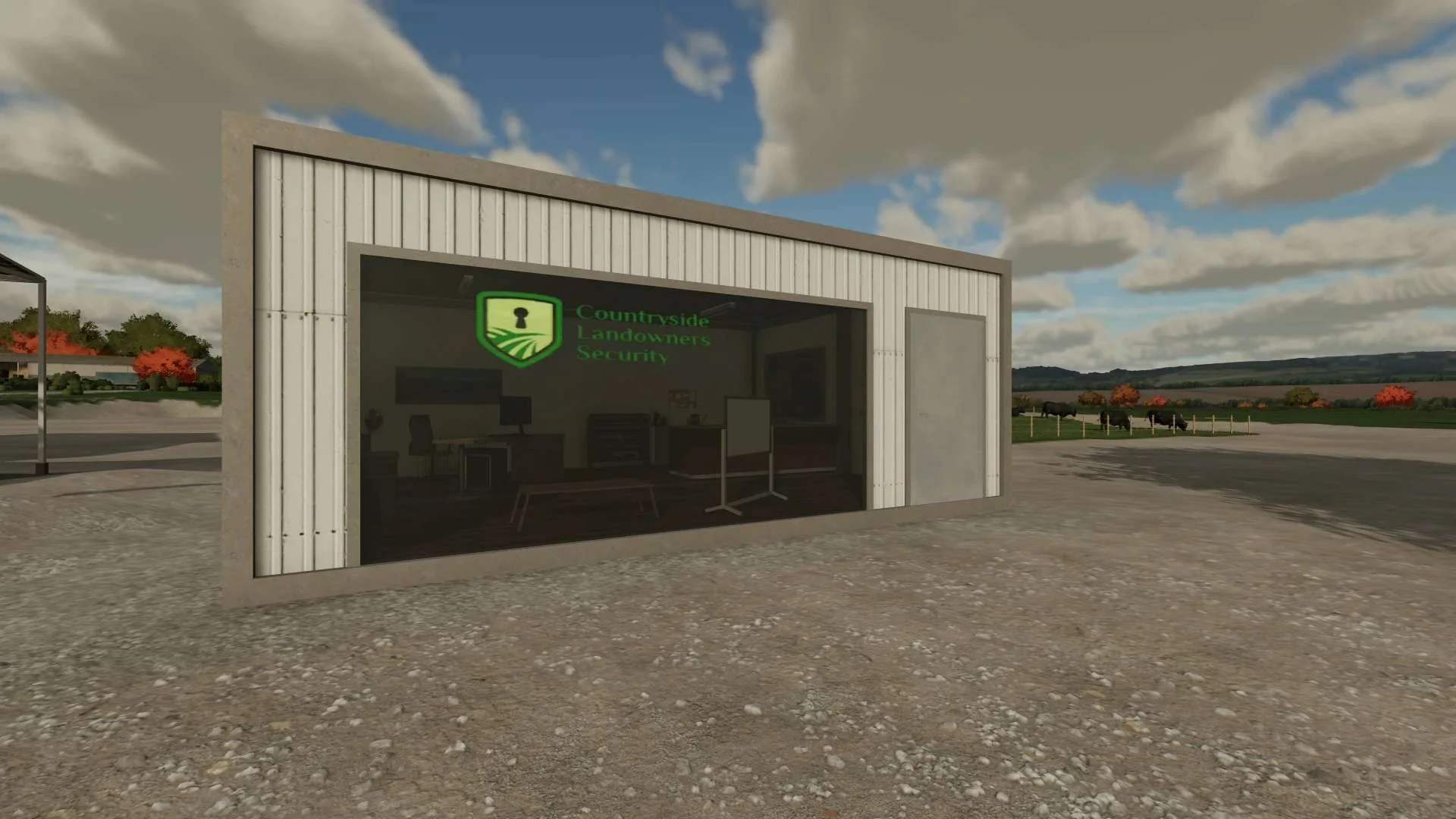 Security Container v1.0 FS22 FS22 Mod Free Download