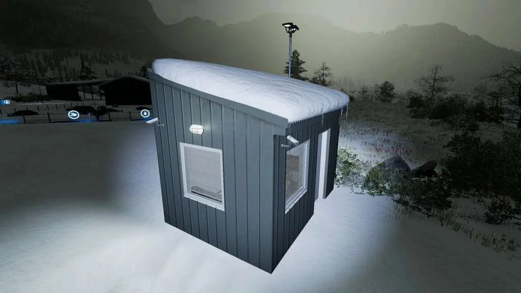 Security Houses Prefab v1.0 FS22 FS22 Mod Free Download