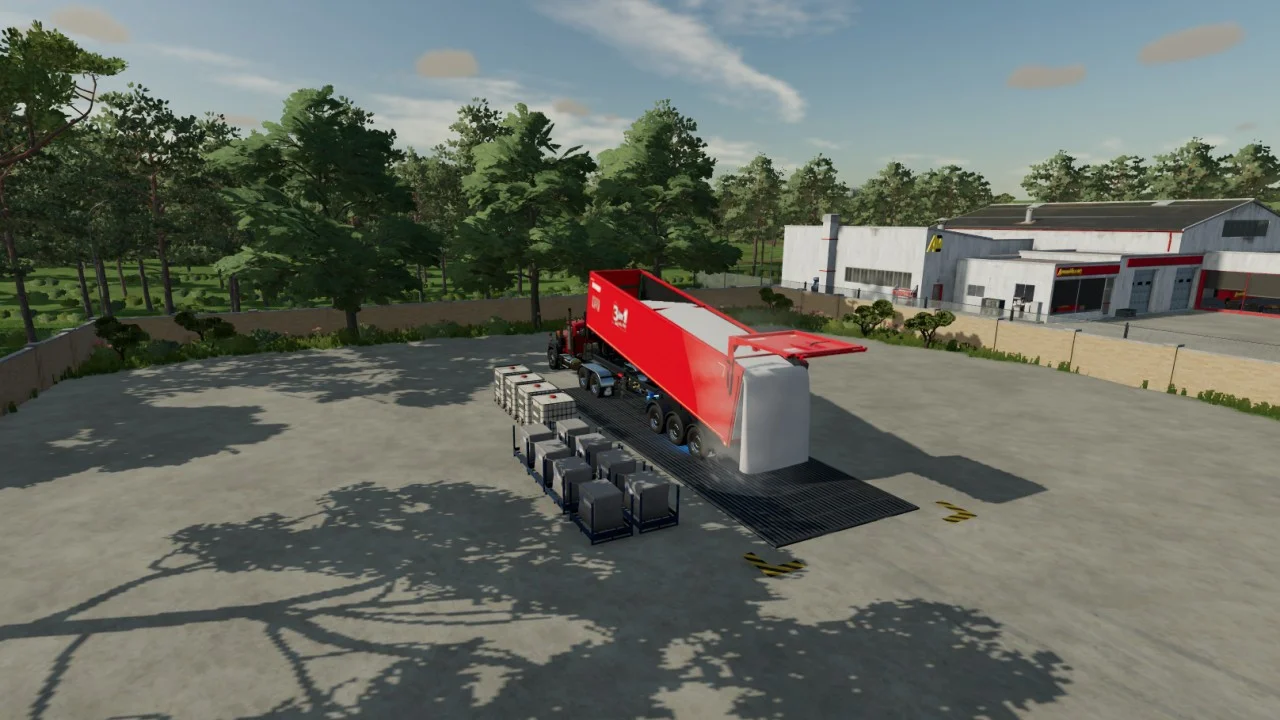 Selling Station for lime, seeds and fertilizer V1.0 FS22 FS22 Mod Free Download