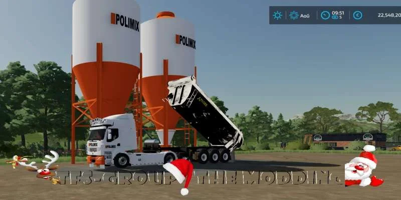 Selling station TP POLIMIX v1.0 FS22 FS22 Mod Free Download