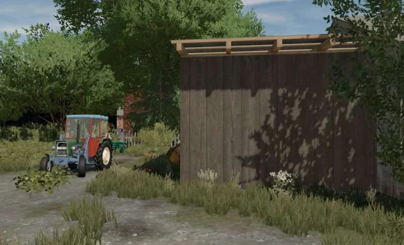 Shed for harvester v1.0 FS22
