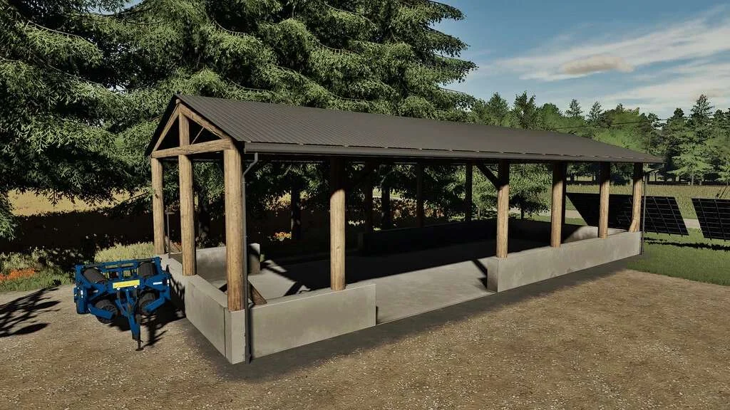 Shed With Passage v1.0 FS22 FS22 Mod Free Download