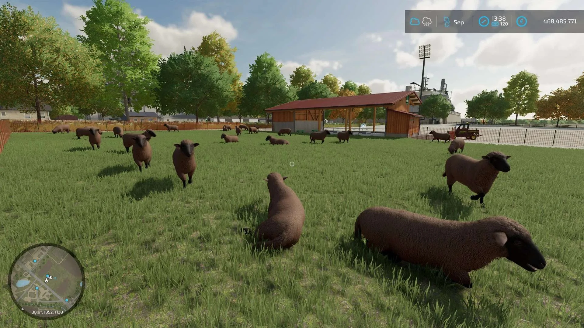 Sheep Barn Big v1.0 FS22 FS22 Mod Free Download