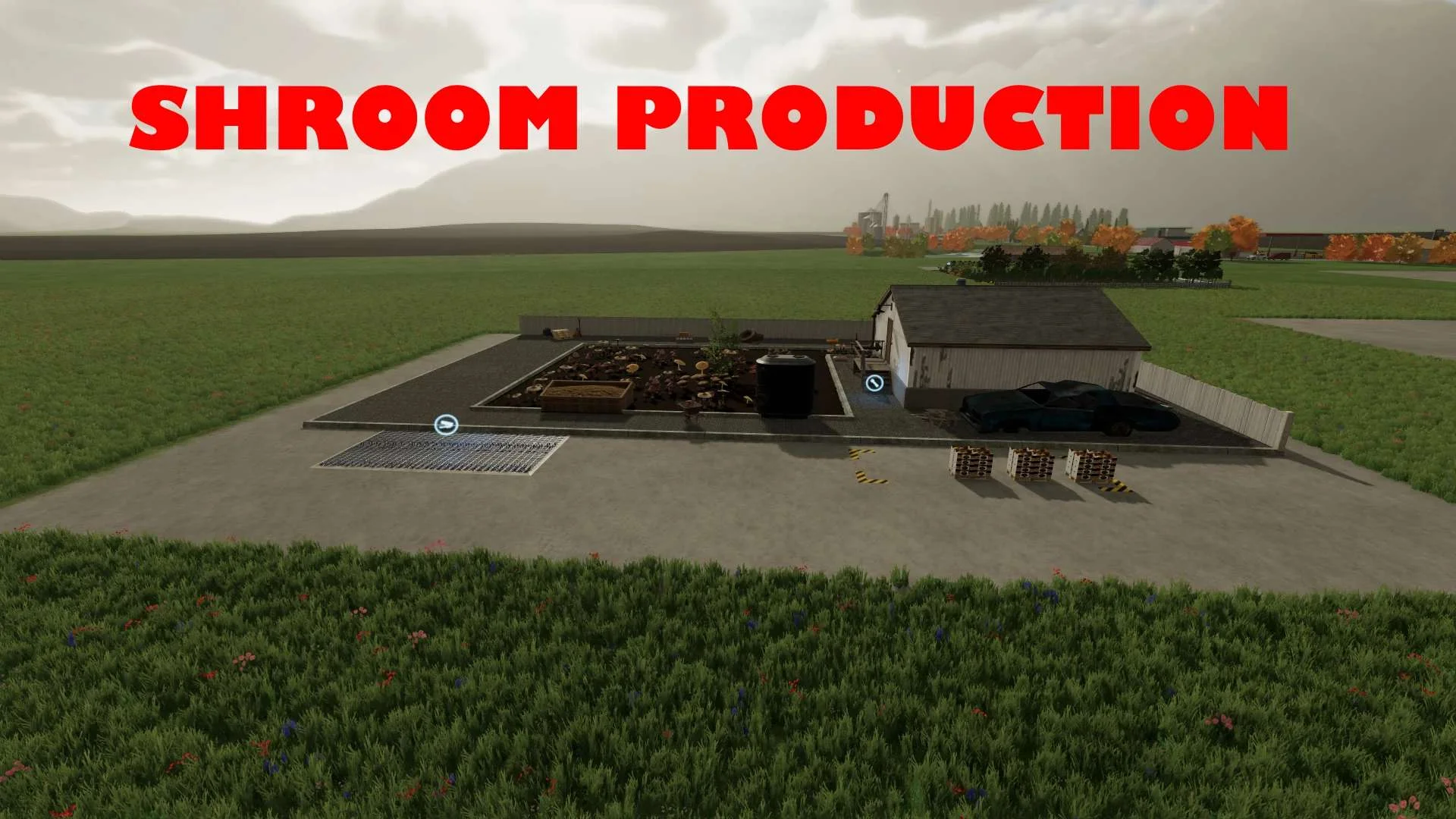 Shroom Production V1.0 FS22 FS22 Mod Free Download
