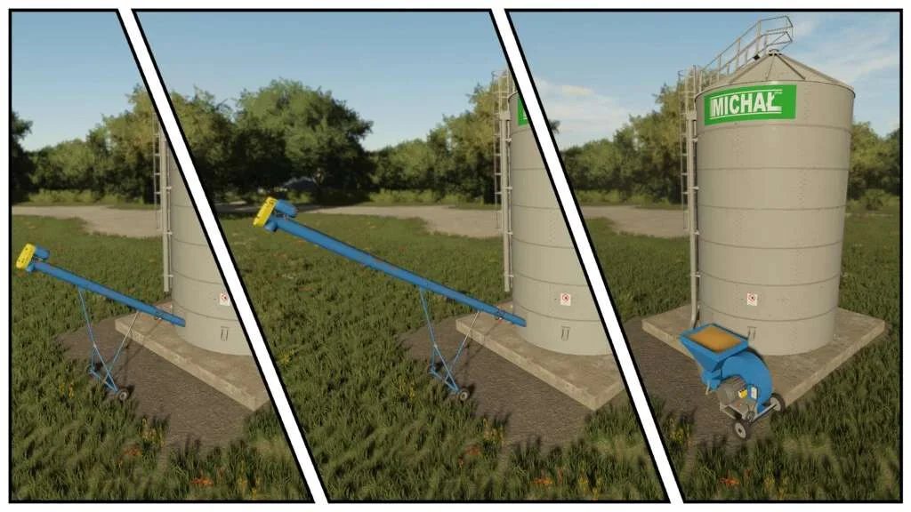 Silo MICHAL v1.0 FS22 FS22 Mod Free Download