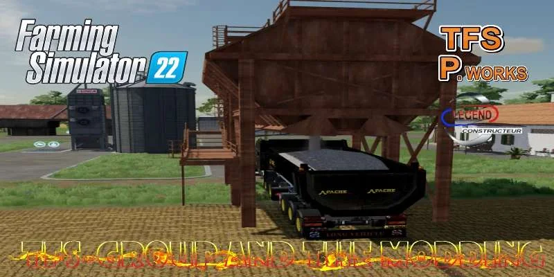 SILO MULITIFRUITS + FRUITSTP v1.0 FS22 FS22 Mod Free Download