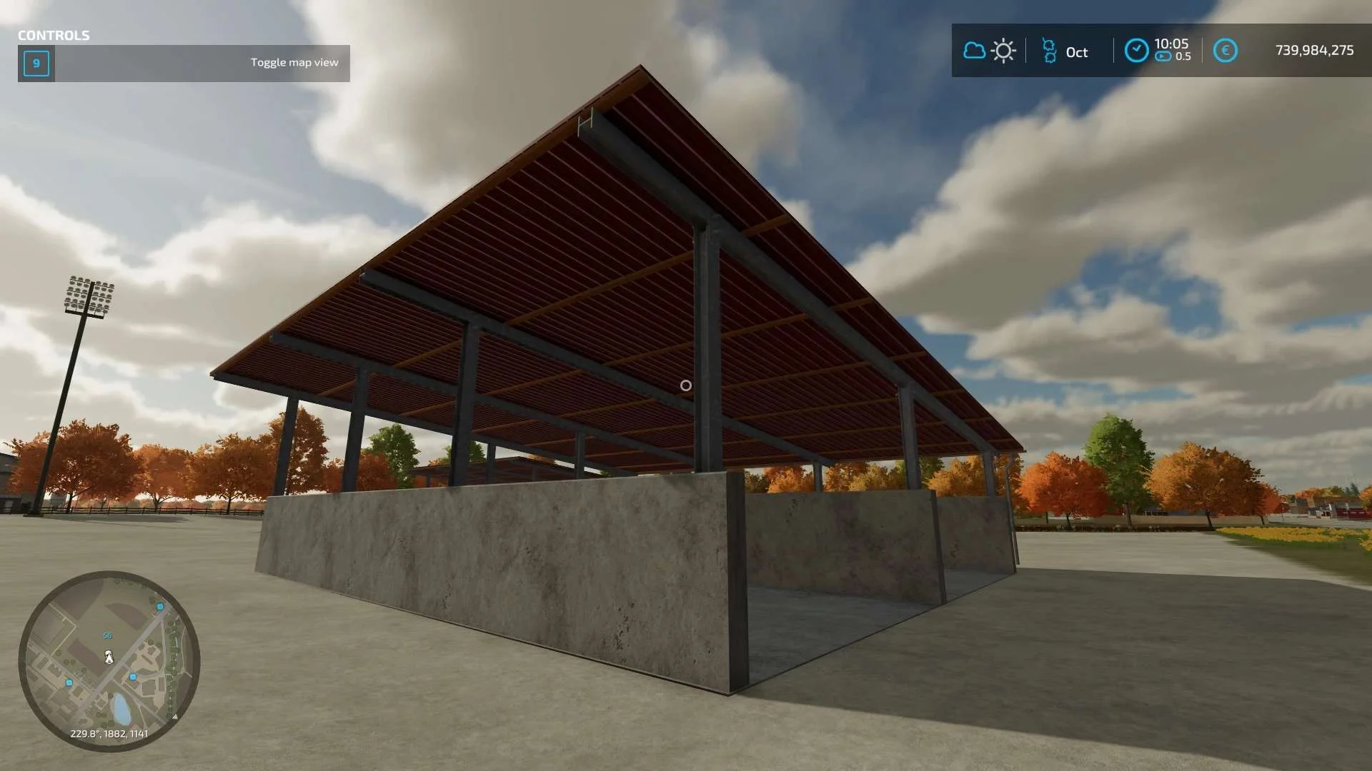 Silo With Roof v1.0 FS22 FS22 Mod Free Download