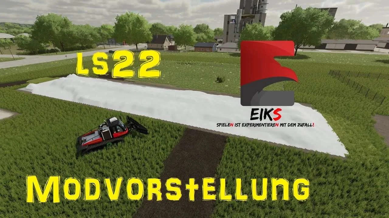Siloplatte by Eiks v1.0.0.1 FS22 FS22 Mod Free Download