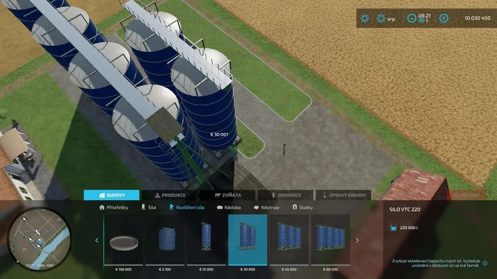 Silos VTC + Extension v1.0 FS22 FS22 Mod Free Download