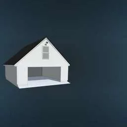 Simple White Placeable Garage v1.0 FS22 FS22 Mod Free Download