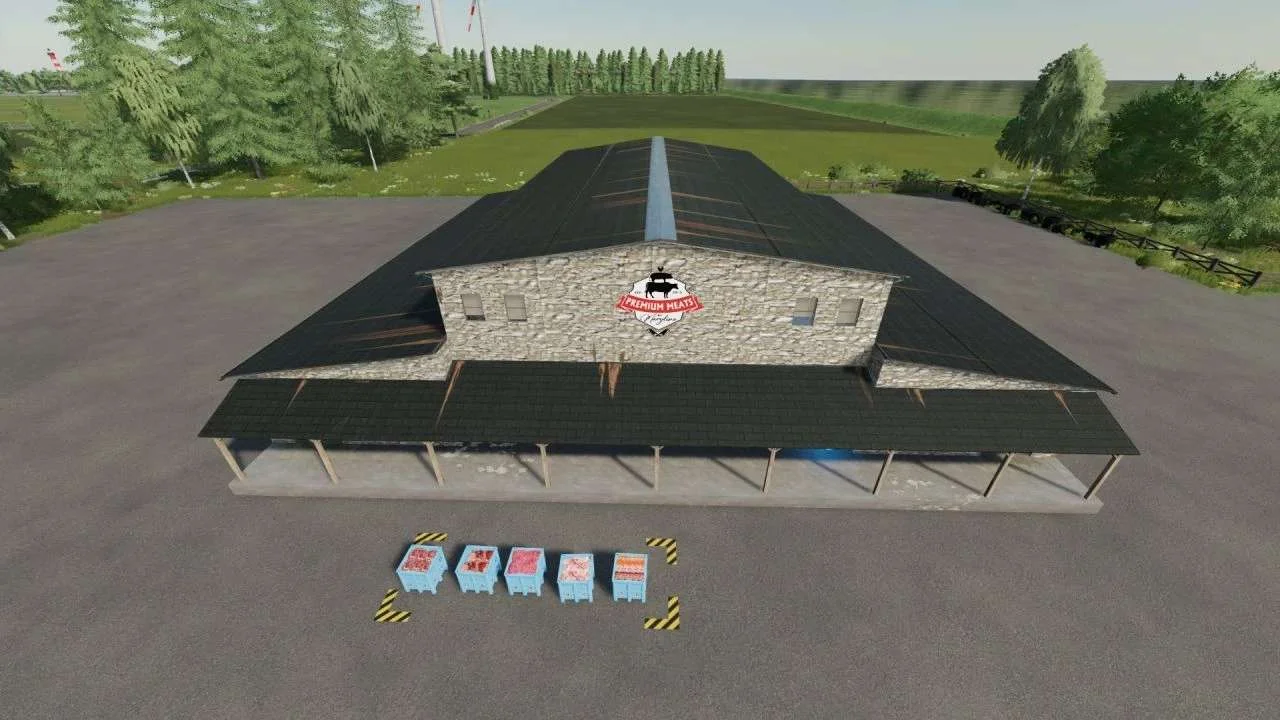 Slaughterhouse for Ballyspring v1.0 FS22