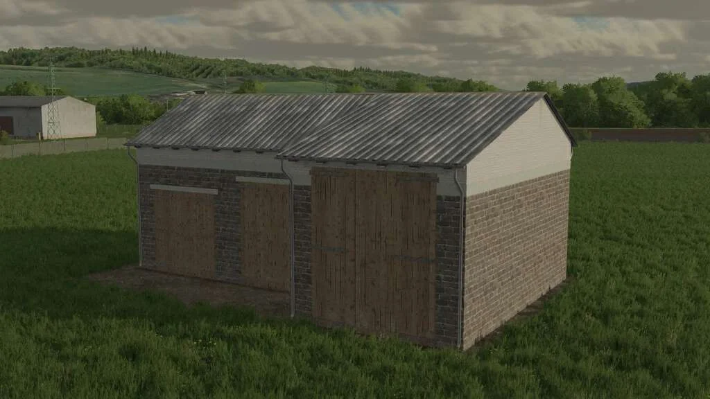 Small Combine Garage v1.0 FS22