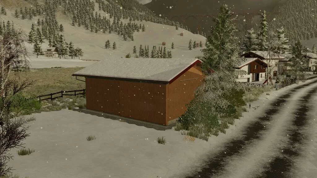 Small Composite Hall v1.0 FS22 FS22 Mod Free Download