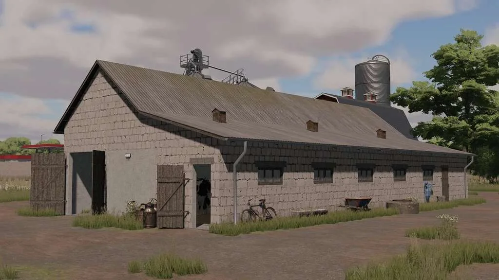 Small Cow Barn v1.0 FS22 FS22 Mod Free Download
