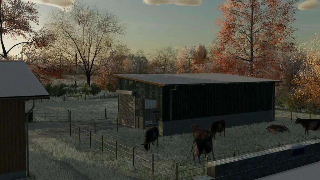 Small Cowshed v1.0 FS22