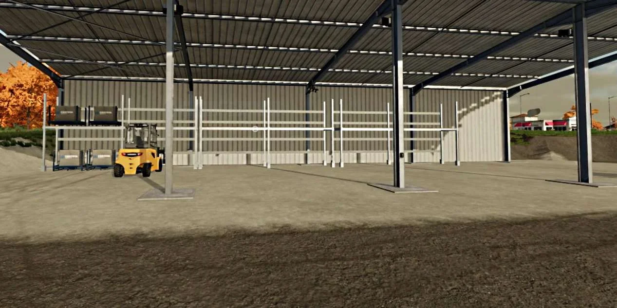 Small Easy shed with shelves v1.0 FS22 FS22 Mod Free Download