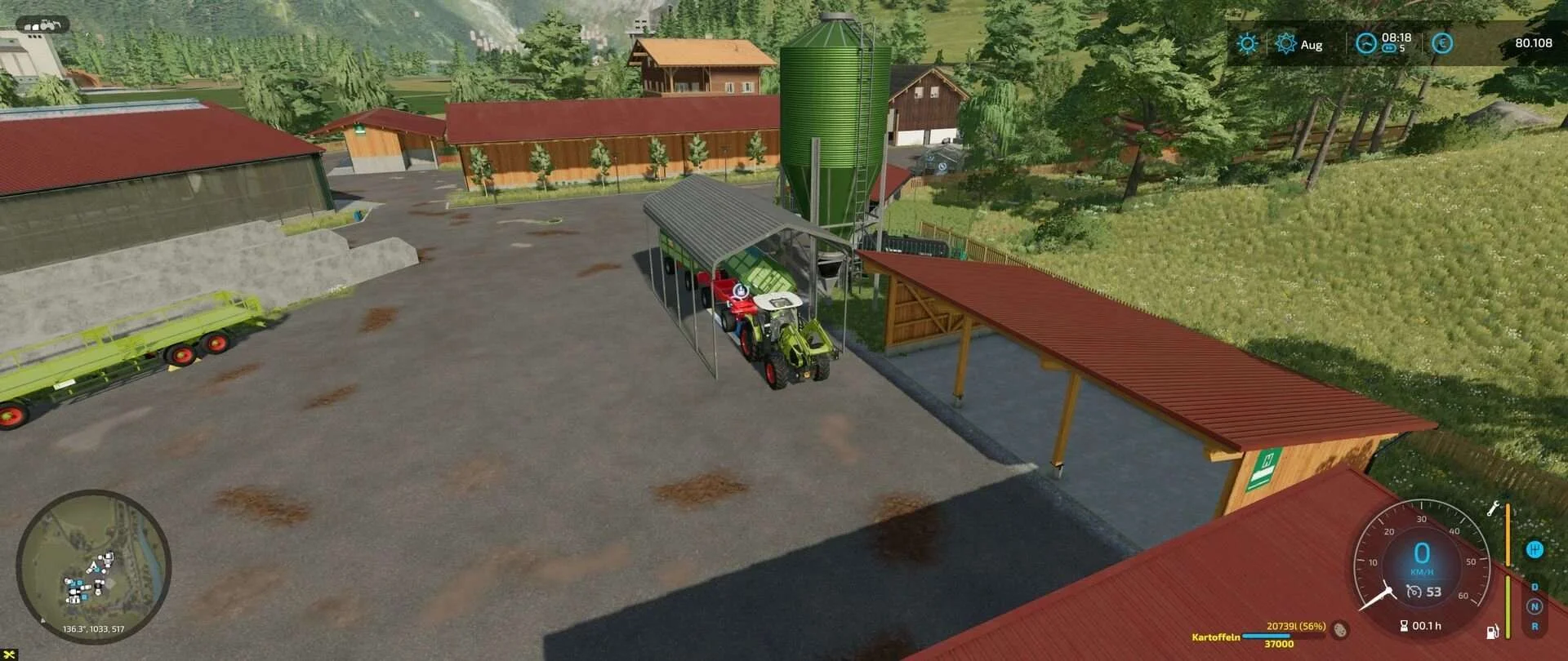 Small farm silo pack multifruit v1.0 FS22 FS22 Mod Free Download
