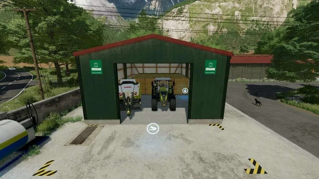 Small Hörmann Garage Incl. Warehouse v1.0.1 FS22
