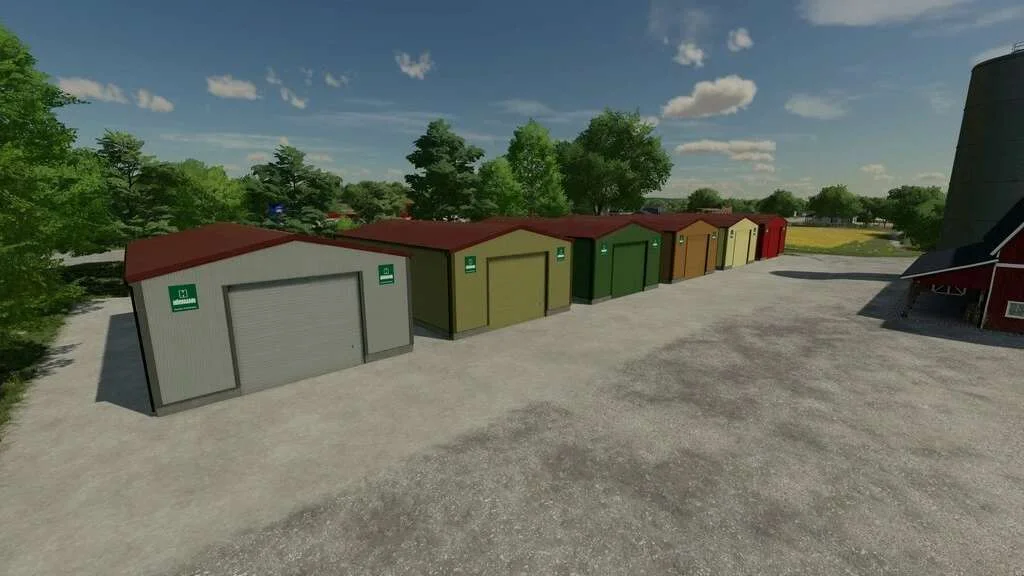 Small Hörmann Garage v1.0 FS22 FS22 Mod Free Download