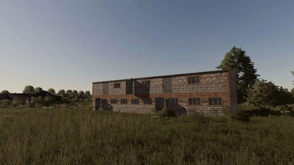 Small Long Building v1.0.0.1 FS22 FS22 Mod Free Download