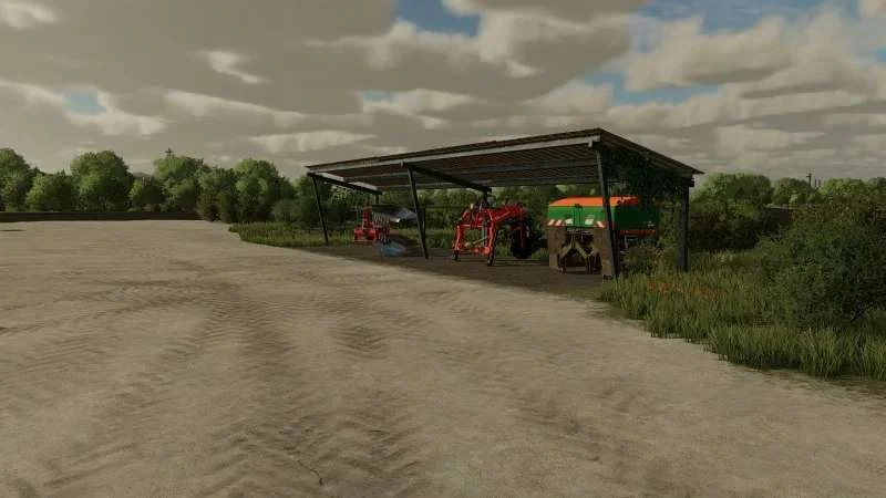 Small Metal Shed v1.0 FS22 FS22 Mod Free Download