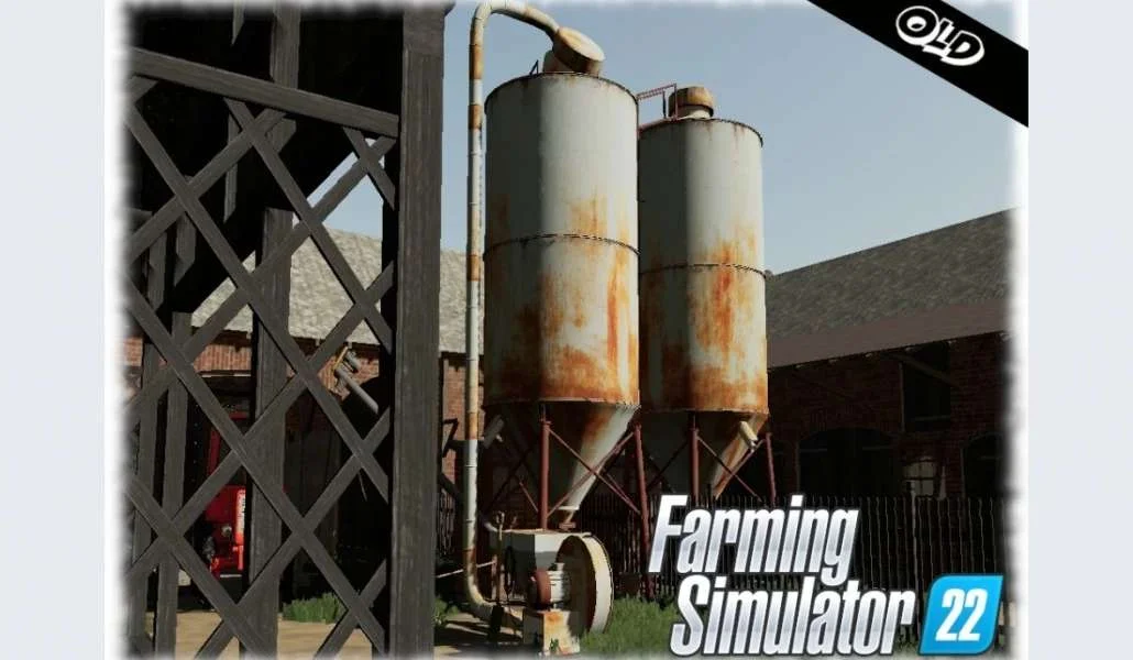 Small Old Grain Silo v1.0 FS22 FS22 Mod Free Download