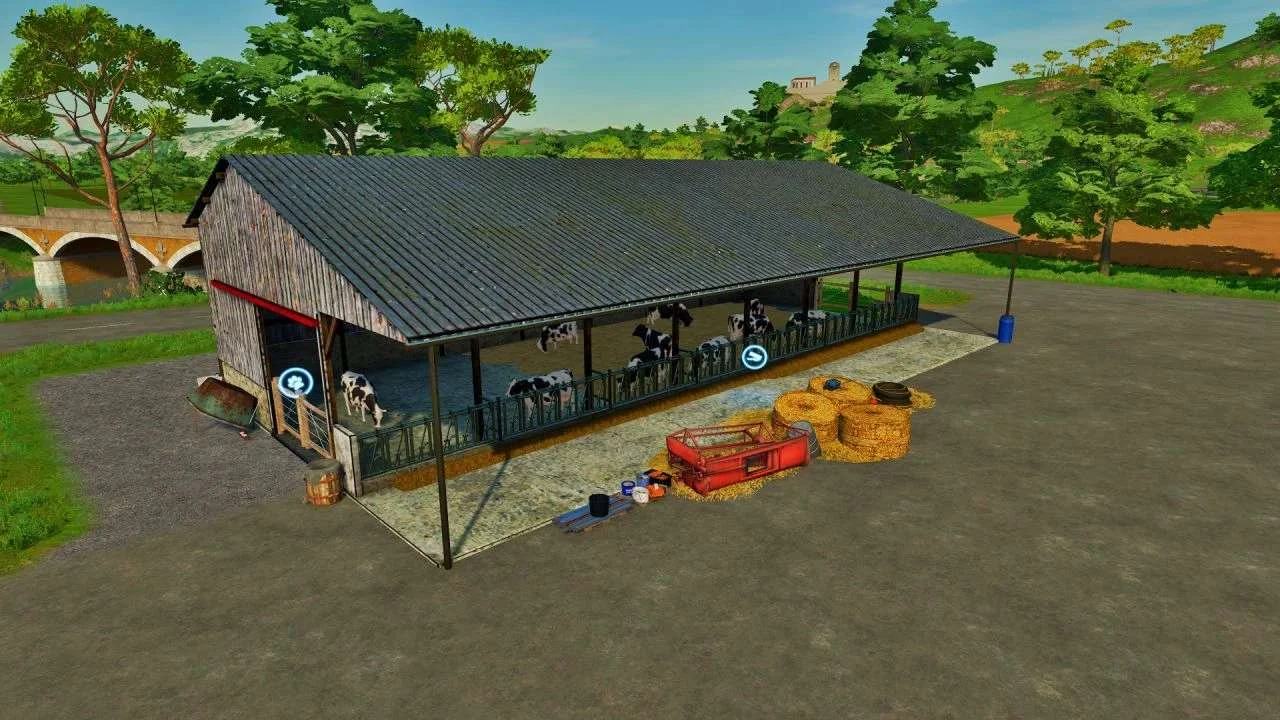 Small Old Stable v1.0.0.1 FS22 FS22 Mod Free Download