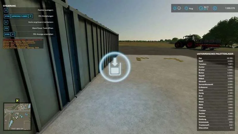 Small Pallet Storage v0.5.0.1 FS22 FS22 Mod Free Download