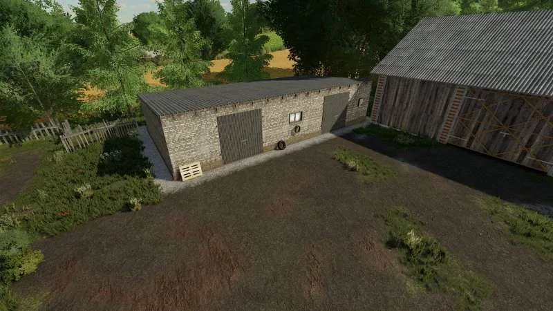 Small Polish Garage v1.0 FS22 FS22 Mod Free Download
