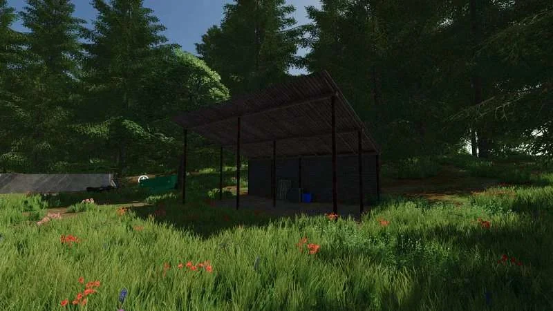 Small Polish Shed v1.0 FS22 FS22 Mod Free Download