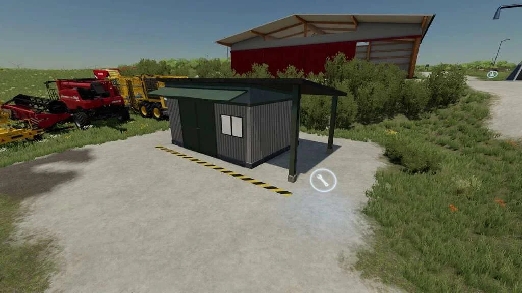 Small Vehicle Workshop v1.0 FS22 FS22 Mod Free Download