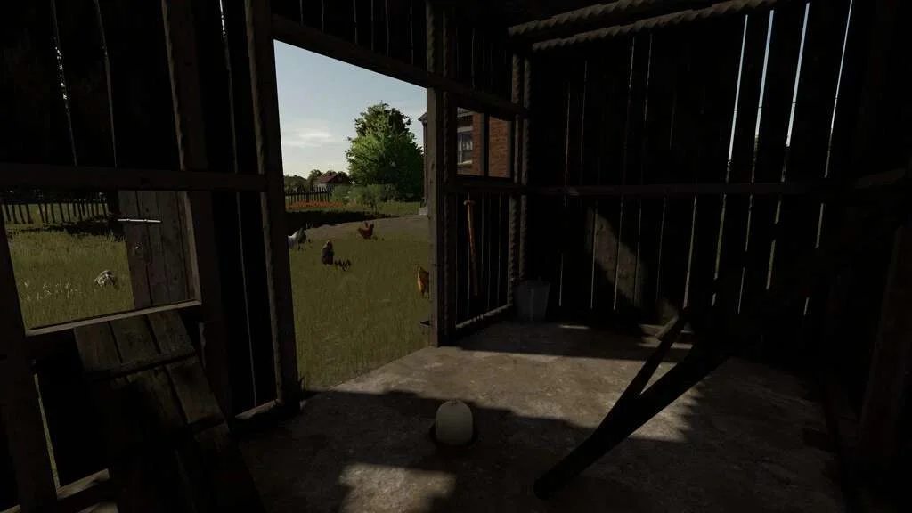 Small Wooden Chicken Coop v1.0 FS22 FS22 Mod Free Download