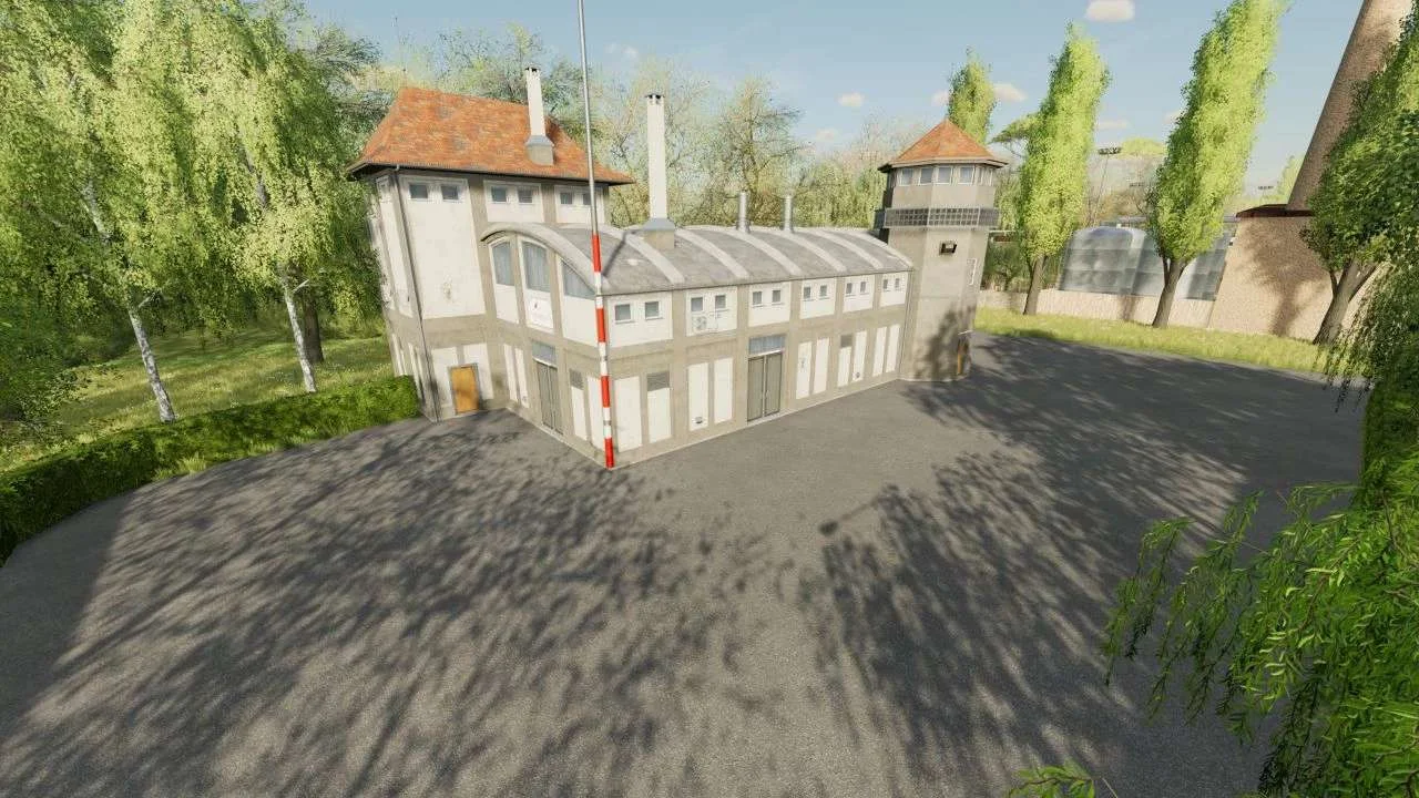 Spinnery with flax v1.0 FS22 FS22 Mod Free Download