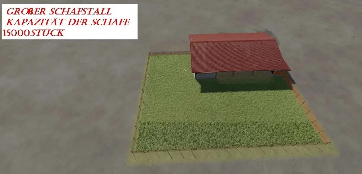 Stables with large pastures and higher capacities v1.0.0.3 FS22 FS22 Mod Free Download