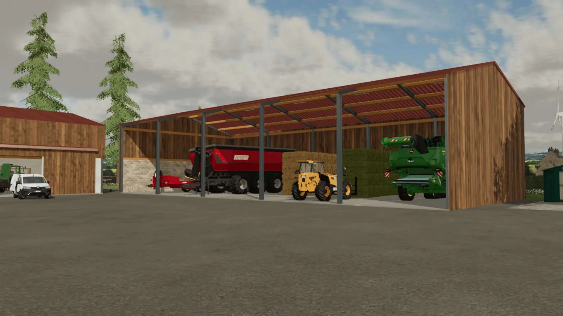 Standard wooden shed v1.0 FS22 FS22 Mod Free Download