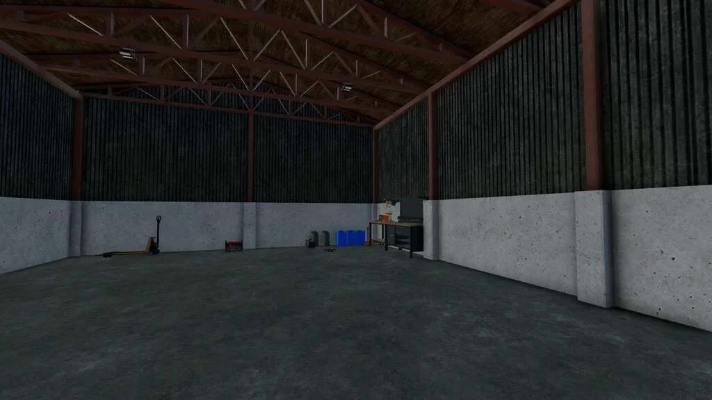 Steel Sheds Pack v1.0 FS22 FS22 Mod Free Download