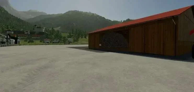 Storage hall straw silage and more v1.0 FS22 FS22 Mod Free Download