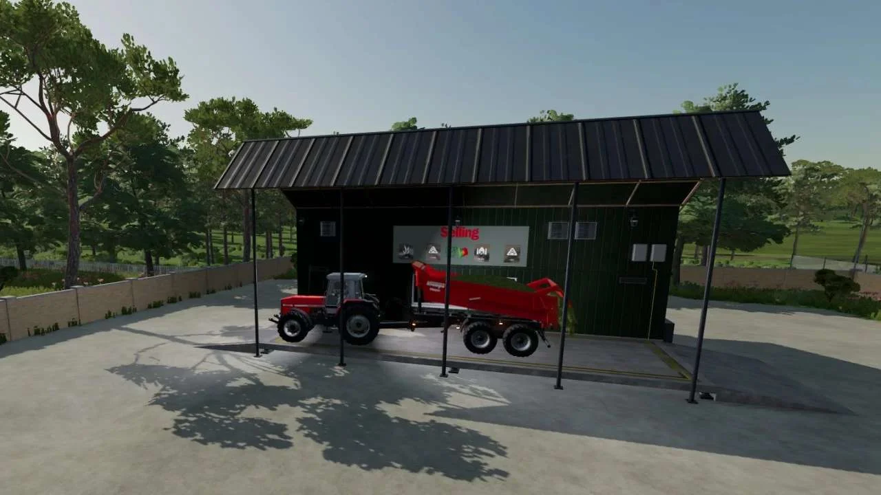 Straw Market v1.0 FS22 FS22 Mod Free Download