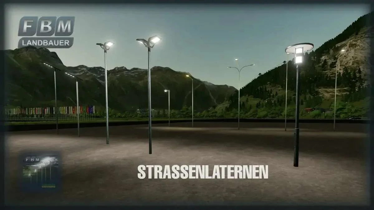 Street Lantern I v1.0 FS22